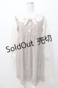 maiduoduo / グレンチェック柄ワンピース  ブラウン Y-25-08-15-143-LO-OP-SZ-ZY