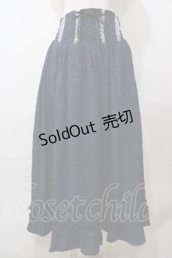 画像1: axes femme kawaii / メアリースカート  ネイビー Y-25-08-15-151-AX-SK-SZ-ZH