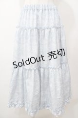 m petit by misako / NINA'S RVパニエスカート  サックス Y-25-08-15-156-LO-SK-SZ-ZY