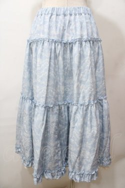 画像2: m petit by misako / NINA'S RVパニエスカート  サックス Y-25-08-15-156-LO-SK-SZ-ZY