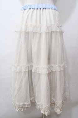 画像4: m petit by misako / NINA'S RVパニエスカート  サックス Y-25-08-15-156-LO-SK-SZ-ZY