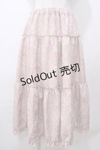 m petit by misako / NINA'S RVパニエスカート  ピンク Y-25-08-15-157-LO-SK-SZ-ZY