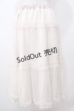 画像4: m petit by misako / NINA'S RVパニエスカート  ピンク Y-25-08-15-157-LO-SK-SZ-ZY