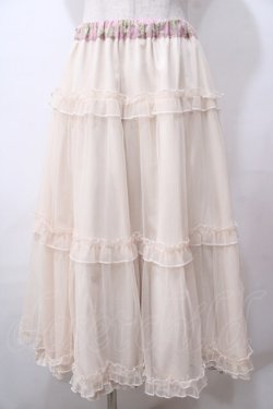 画像3: m petit by misako / NINA'S RVパニエスカート  ピンク Y-25-08-15-158-LO-SK-SZ-ZY