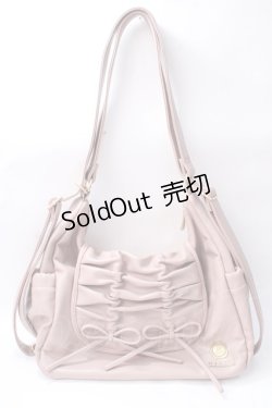 画像1: m petit by misako / AM*NIリボン3WAY  ピンク Y-25-08-15-020-LO-BG-SZ-ZY