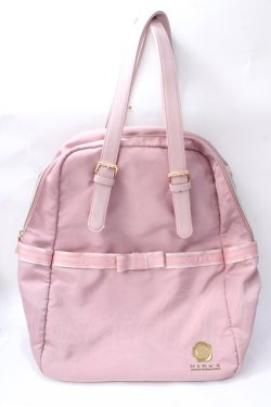 画像1: m petit by misako / NINA'S コラボ AM2WAYリュック  中桃 Y-25-08-15-023-LO-BG-SZ-ZY