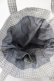 画像3: Maison de FLEUR / ギンガムチェックレースダブルリボントートバッグ F グレー Y-25-08-15-024-LO-BG-SZ-ZY (3)