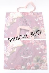 axes femme / ノベルティトート  ワイン Y-25-08-15-025-AX-BG-SZ-ZT150