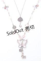 axes femme / 鍵ディテールネックレス  ブロンズ Y-25-08-15-003-AX-AC-HR-ZY