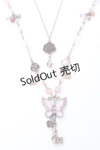 axes femme / 鍵ディテールネックレス  ブロンズ Y-25-08-15-003-AX-AC-HR-ZY