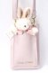 画像1: Maison de FLEUR / スマホポシェット ラビットチャームセット  ピンク Y-25-08-15-029-LO-ZA-SZ-ZY (1)