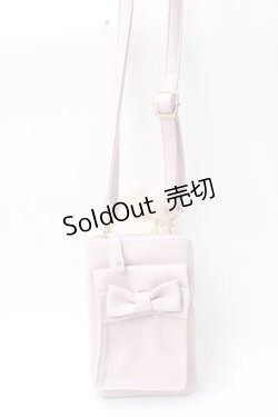 画像2: Maison de FLEUR / スマホポシェット ラビットチャームセット  ピンク Y-25-08-15-029-LO-ZA-SZ-ZY