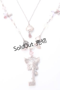 画像2: axes femme / 鍵ディテールネックレス  ブロンズ Y-25-08-15-003-AX-AC-HR-ZY