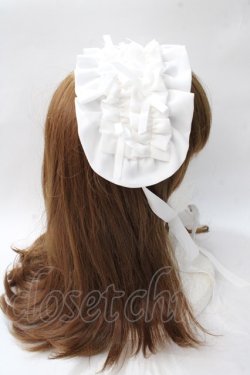 画像3: axes femme kawaii / プチリボンヘッドドレス  白 Y-25-08-15-035-AX-AC-SZ-ZY