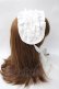 画像3: axes femme kawaii / プチリボンヘッドドレス  白 Y-25-08-15-035-AX-AC-SZ-ZY (3)