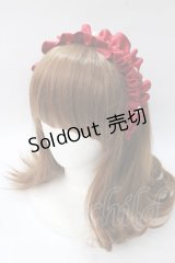 m petit by misako / AMPLカチューシャ  中赤 Y-25-08-15-036-LO-AC-SZ-ZY