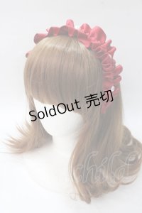 m petit by misako / AMPLカチューシャ  中赤 Y-25-08-15-036-LO-AC-SZ-ZY