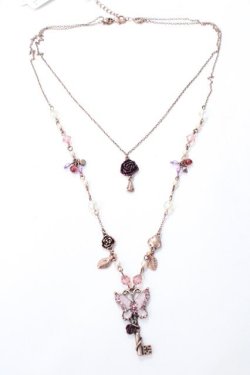 画像3: axes femme / 鍵ディテールネックレス  ブロンズ Y-25-08-15-003-AX-AC-HR-ZY