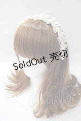 m petit by misako / AMレースカチューシャ  生成り Y-25-08-15-037-LO-AC-SZ-ZY