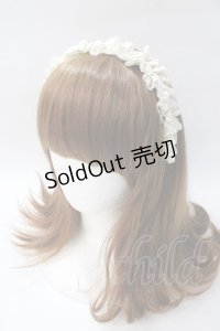 m petit by misako / AMレースカチューシャ  生成り Y-25-08-15-037-LO-AC-SZ-ZY