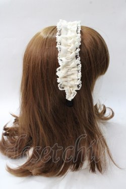 画像3: m petit by misako / AMレースカチューシャ  生成り Y-25-08-15-037-LO-AC-SZ-ZY