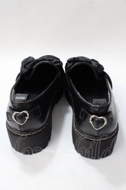 画像3: CHELEAP / 4cmヒールサテンリボンパンプス M 黒 Y-25-08-15-038-LO-SH-SZ-ZY