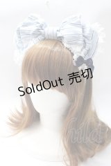 ALICE and the PIRATES / ドビーストライプリボンカチューシャ  サックス Y-25-08-17-047-PA-AC-SZ-ZY