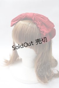 PINK HOUSE / ローンリボンカチューム  赤 Y-25-08-17-049-LO-AC-SZ-ZY