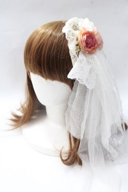 画像1: Morun x Muuna Stoik / ローズコサージュクリップ  生成り Y-25-08-17-052-LO-ZA-SZ-ZY