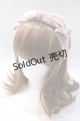 PINK HOUSE / リボンモチーフ付きカチューシャ  ピンク Y-25-08-17-053-LO-AC-SZ-ZY