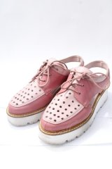 PINK HOUSE / パンチングバックストラップシューズ M ピンク Y-25-08-17-055-LO-SH-SZ-ZY