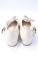 画像3: m petit by misako / AMPUリボンストラップパンプス M 生成り Y-25-08-17-057-LO-SH-SZ-ZY (3)