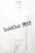 Snowdrop to Saint Maria / マロワールセーラーブラウス L オフ白 Y-25-08-17-064-LO-BL-SZ-ZY