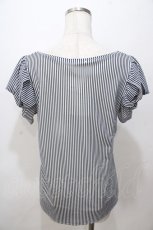 画像2: axes femme / ストライプ柄トップス  ストライプ Y-25-08-17-072-AX-TO-SZ-ZT196 (2)