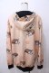 画像2: NieR Clothing / 転写パーカー  ベージュ Y-25-08-17-076-PU-TO-SZ-ZY (2)