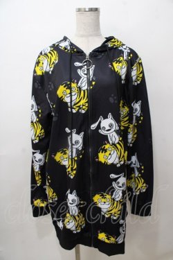 画像1: NieR Clothing / 転写パーカー  黒 Y-25-08-17-077-PU-TO-SZ-ZY