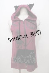 PUTUMAYO / ノースリーブパーカー  パープル Y-25-08-17-079-PT-TO-AS-ZY