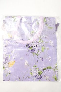 画像2: PINK HOUSE / Little Violet柄巾着バッグ  ラベンダー Y-25-08-17-011-LO-BG-SZ-ZY