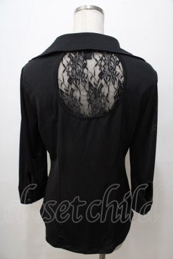 画像2: Ozz Croce / 薔薇プリントスナップシャツ  黒 Y-25-08-17-088-OO-BL-SZ-ZY