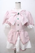 DearMyLove / プリキュアキラキラビジューセットアップ  ピンク Y-25-08-17-093-EL-OP-SZ-ZY