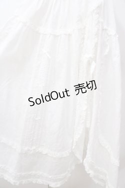画像4: PINK HOUSE / ローンエプロンドレス  白 Y-25-08-17-096-LO-OP-SZ-ZY