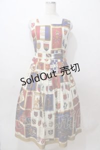 Jane Marple / Our courageスクエアドレス M アイボリー Y-25-08-17-099-JM-OP-SZ-ZY