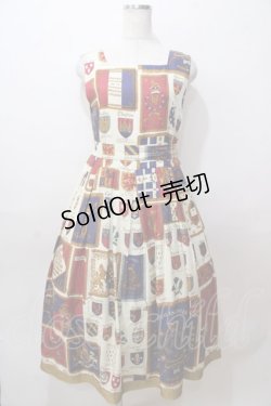 画像1: Jane Marple / Our courageスクエアドレス M アイボリー Y-25-08-17-099-JM-OP-SZ-ZY