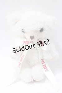 PINK HOUSE / リボンテディコサージュ  オフ白 Y-25-08-17-014-LO-ZA-SZ-ZY