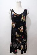MILK / Petti Kittenワンピース  ブラック Y-25-08-17-104-ML-OP-SZ-ZY