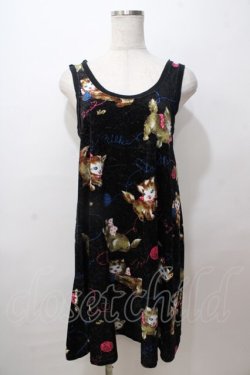 画像1: MILK / Petti Kittenワンピース  ブラック Y-25-08-17-104-ML-OP-SZ-ZY