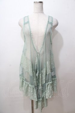 画像1: axes femme / レーシージレ  ミント Y-25-08-17-109-AX-TO-SZ-ZY