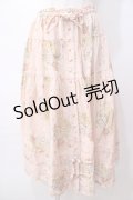 PINK HOUSE / 卓上のお茶会のスカート  ピンク Y-25-08-17-111-LO-SK-SZ-ZY