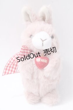 画像1: PINK HOUSE / シュガリースイーツラビットぬいぐるみコサージュ  ピンク Y-25-08-17-019-LO-ZA-SZ-ZY