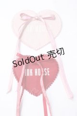 PINK HOUSE / ハートワッペンセット  ピンク・赤 Y-25-08-17-032-LO-ZA-SZ-ZY